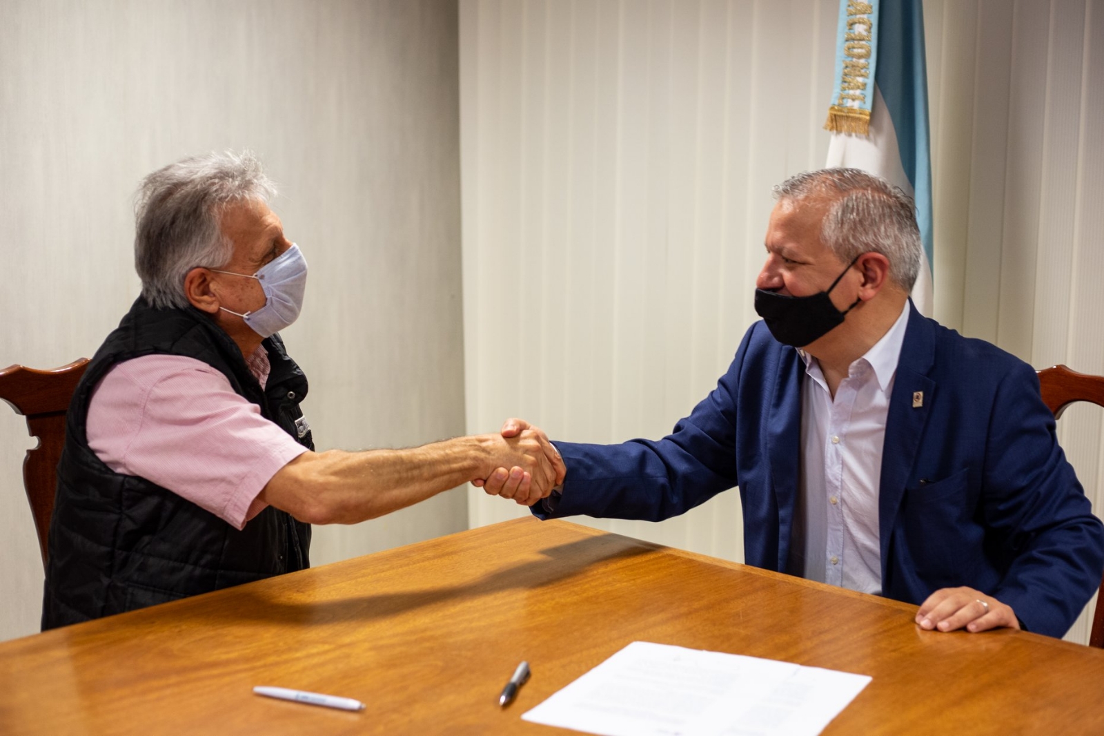 La Cooperativa de Alcira Gigena firmó un convenio con la UNVM