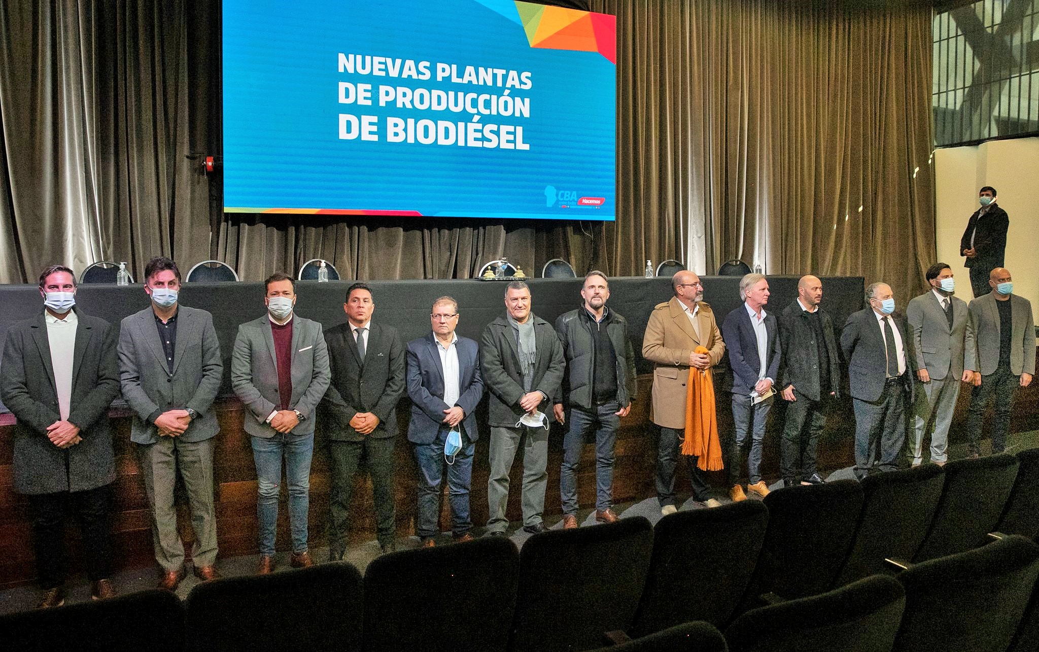 Suscripción de convenios para impulsar la producción de Biodiesel
