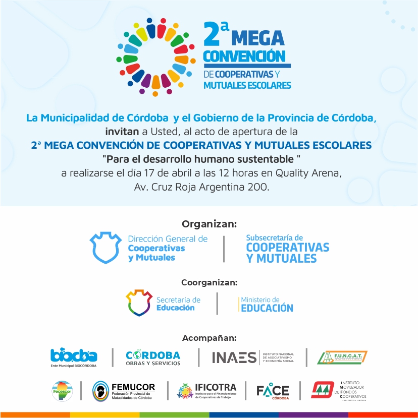 II Mega Convención de Cooperativas y Mutuales Escolares